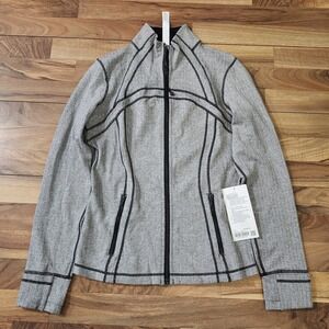 NWT Lululemon Define Jacket Herringbone Full Zip Luon Size 12